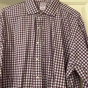 BROOKS BROTHERS dress shirt 17 1/2 34
